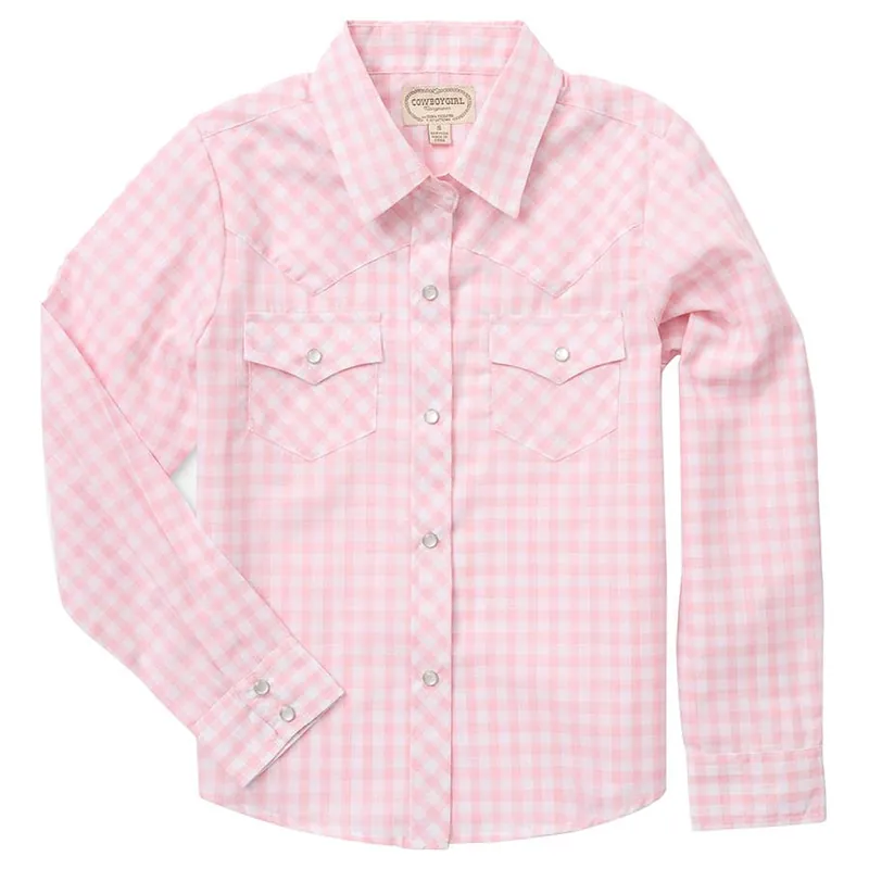 Ely & Walker Girl‘s Cowboygirl Granddaddy Long Sleeve Snap Shirt