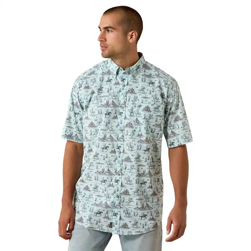 Ariat Men‘s Classic Short Sleeve Casual Series Pratt Shirt