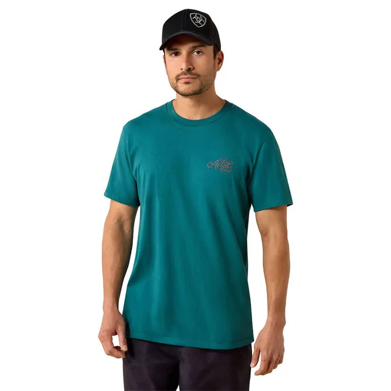 Ariat Men‘s Cattle Skull Freedom Short Sleeve T-Shirt