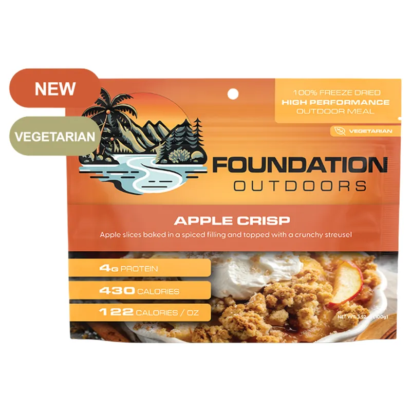Foundation-Outdoors Apple Crisp Freeze Dried Meal