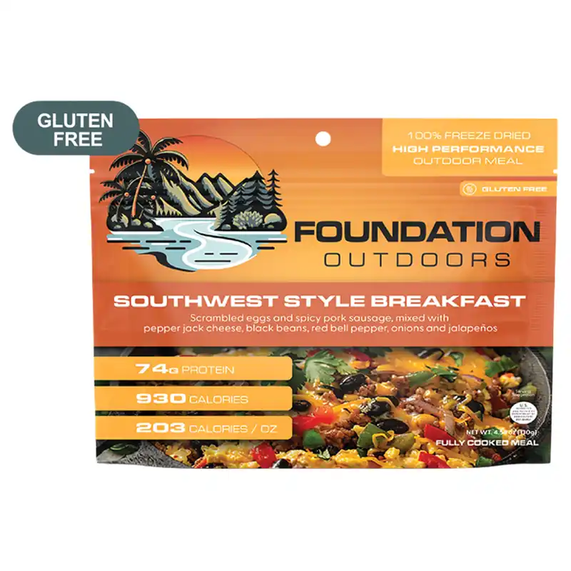 Foundation-Outdoors Southwest Style Breakfast Skillet Freeze Dried Meal