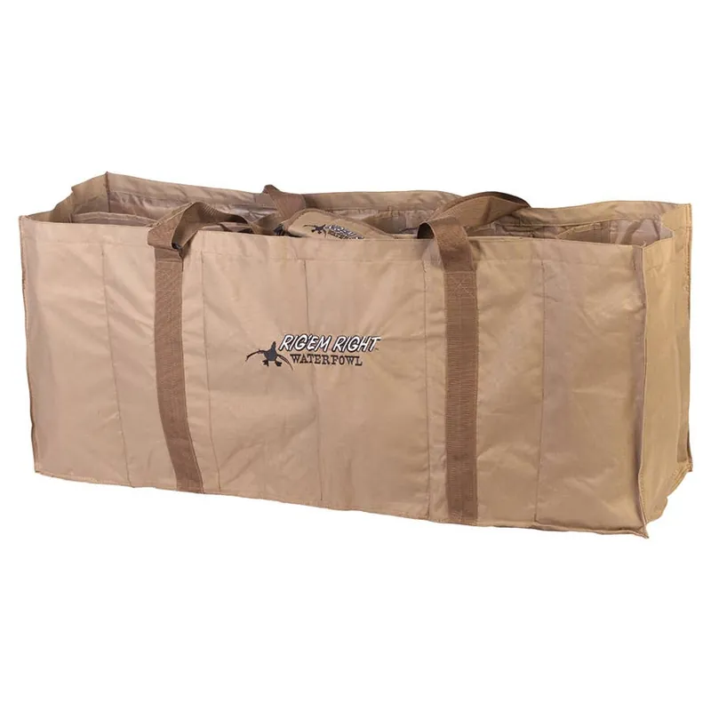 Rig‘em Right Outdoors 12-Slot Floater Duck Decoy Bag