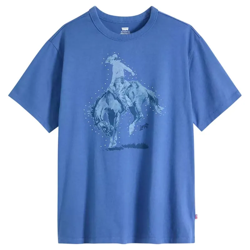Levi‘s Women‘s Tabor Studded Faded Cowboy T-Shirt