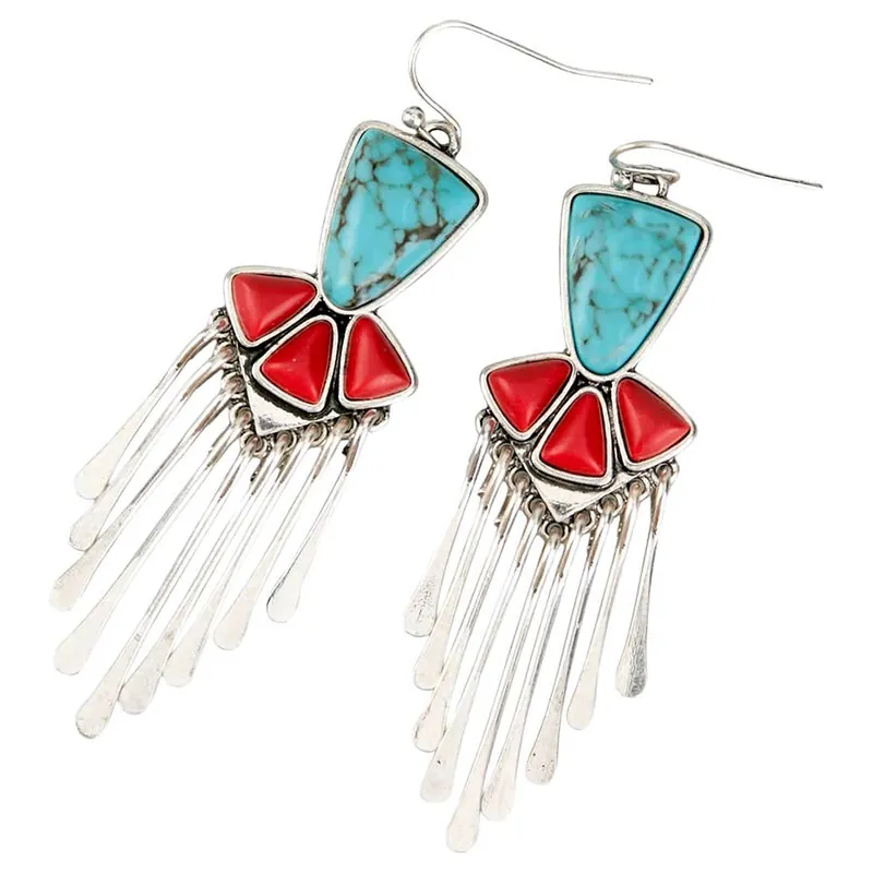 Justin Women‘s Blossom Chandelier Earrings