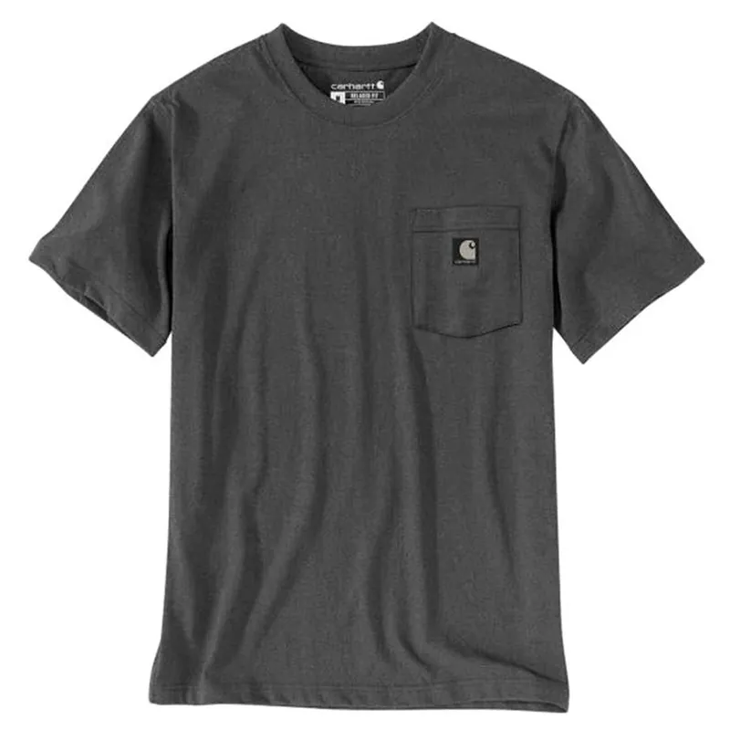 Carhartt Men‘s Irvine Relaxed Fit Block Camo Short Sleeve T-Shirt
