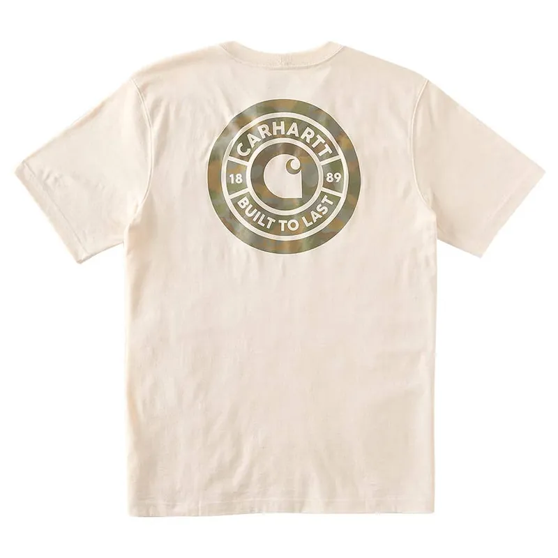 Carhartt Men‘s Irvine Relaxed Fit Camo Rivet Short Sleeve T-Shirt