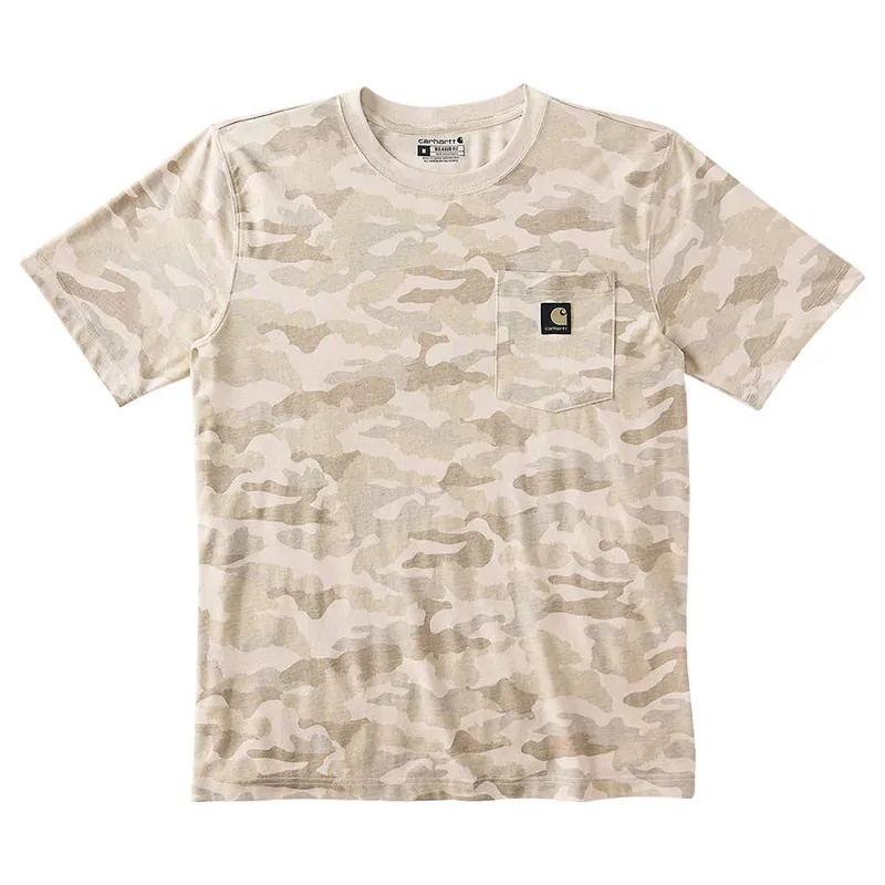 Carhartt Men‘s Irvine Relaxed Fit Camo Short Sleeve T-Shirt