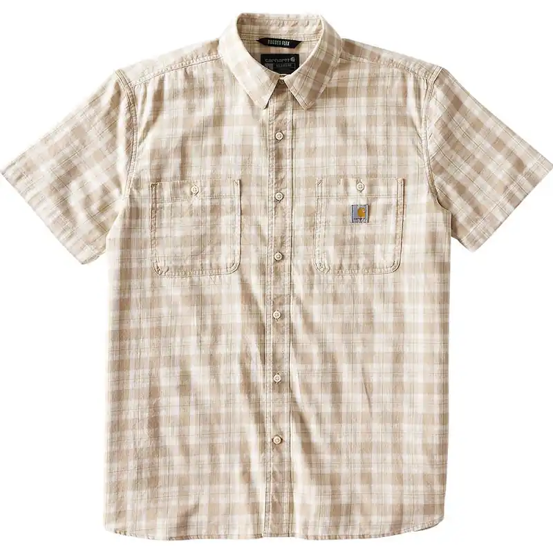 Carhartt Men‘s Bozeman Relaxed Fit Short Sleeve Plaid Shirt