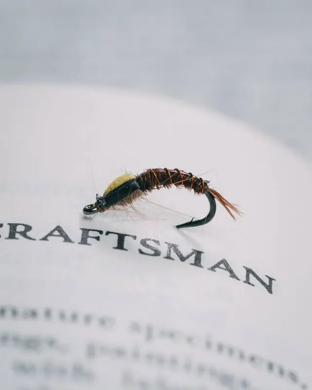 Tom Baltz‘s Bronze Splitback Nymph