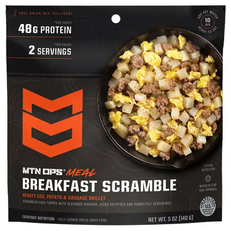 MTN OPS Skillet Scramble Freeze Dried Meal