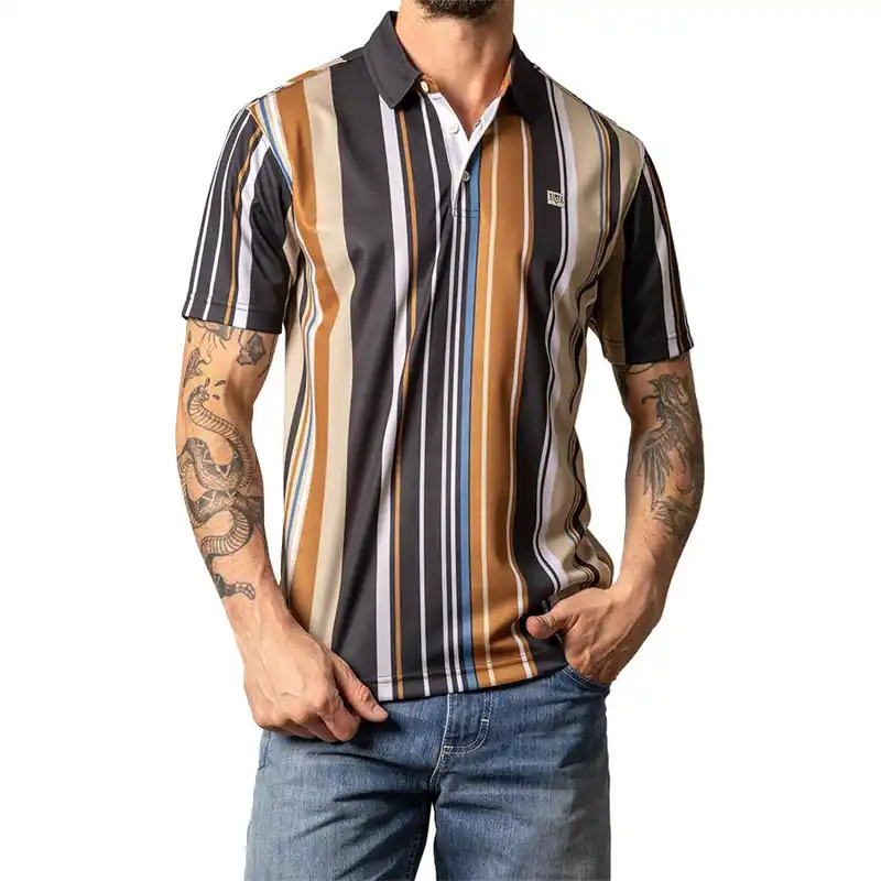 Kimes Ranch Men‘s Rein Short Sleeve Polo Shirt