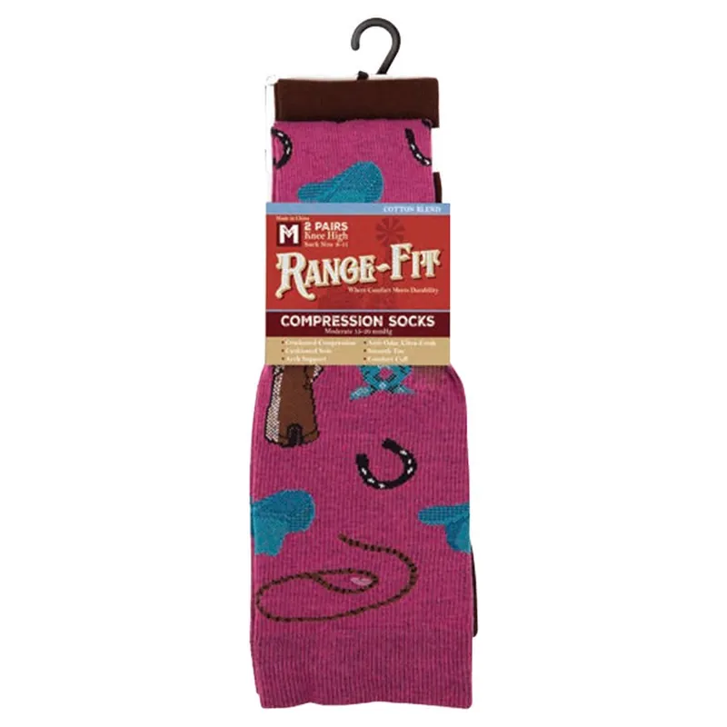 Range Fit Women‘s Western Compression Socks