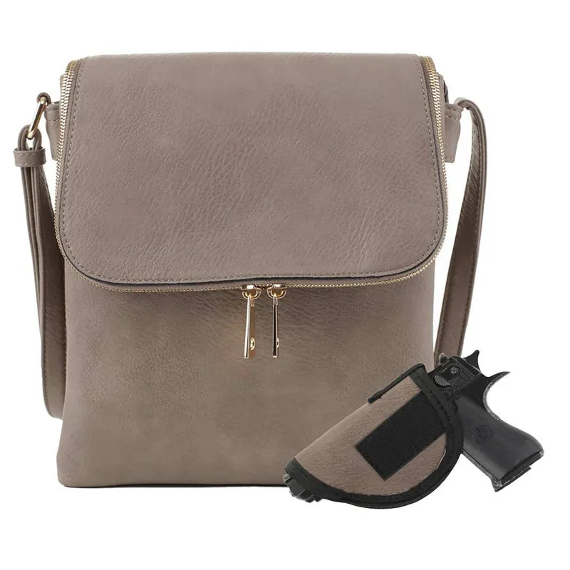 Jessie James Handbags Women‘s Cheyanne Concealed Carry Lock and Key Crossbody