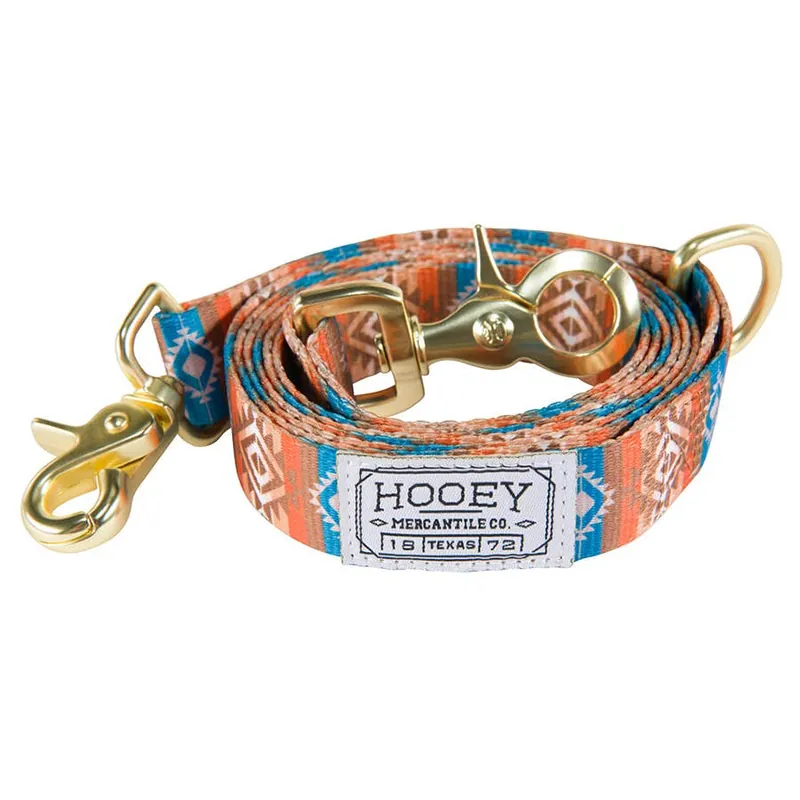 Hooey Nomad Aztec Turquoise Leash