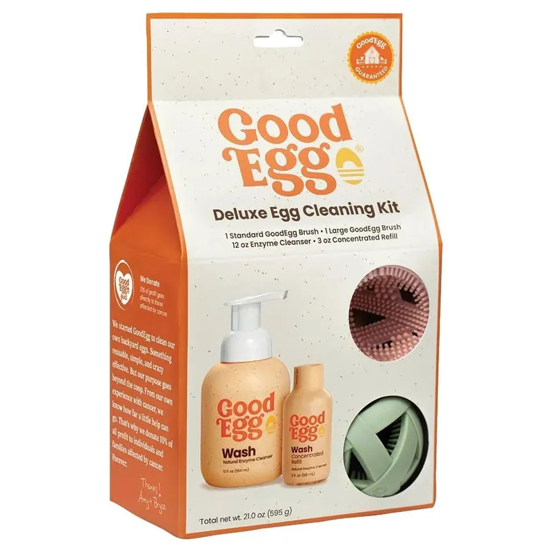 GoodEggStuff Deluxe Egg Cleaning Kit