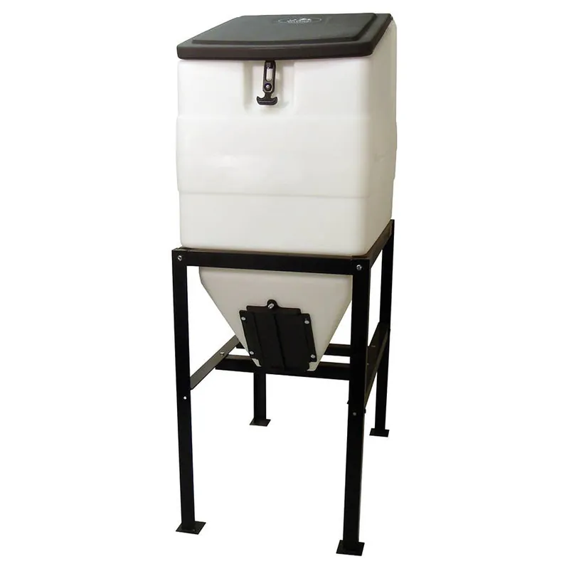 High Country Plastics Feed Bin with Stand