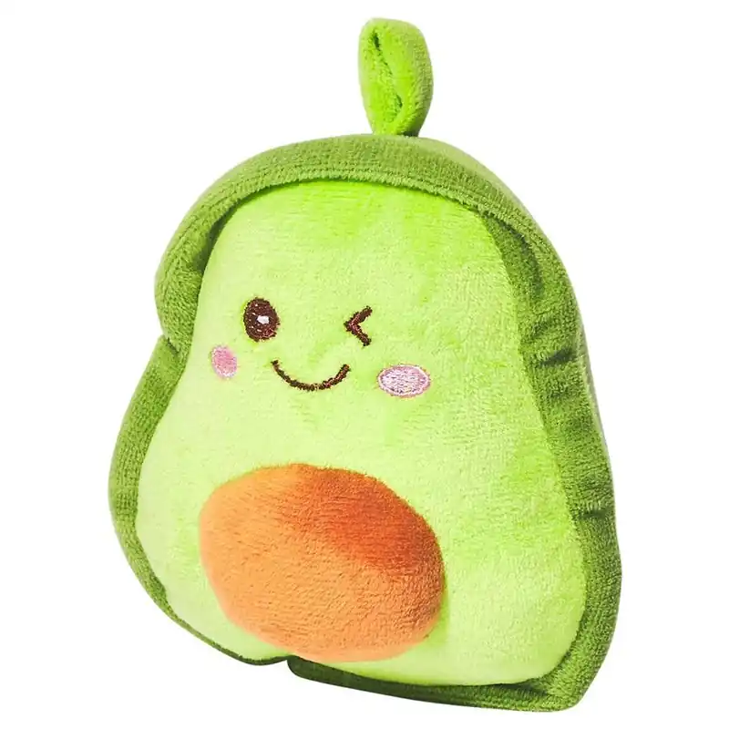 Main Street Pet Avocado Plush Squeaky Dog Toy