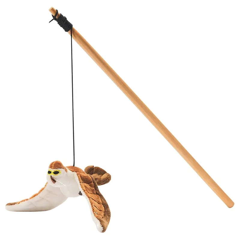 Main Street Pet Bird Teaser Wand Catnip Cat Toy