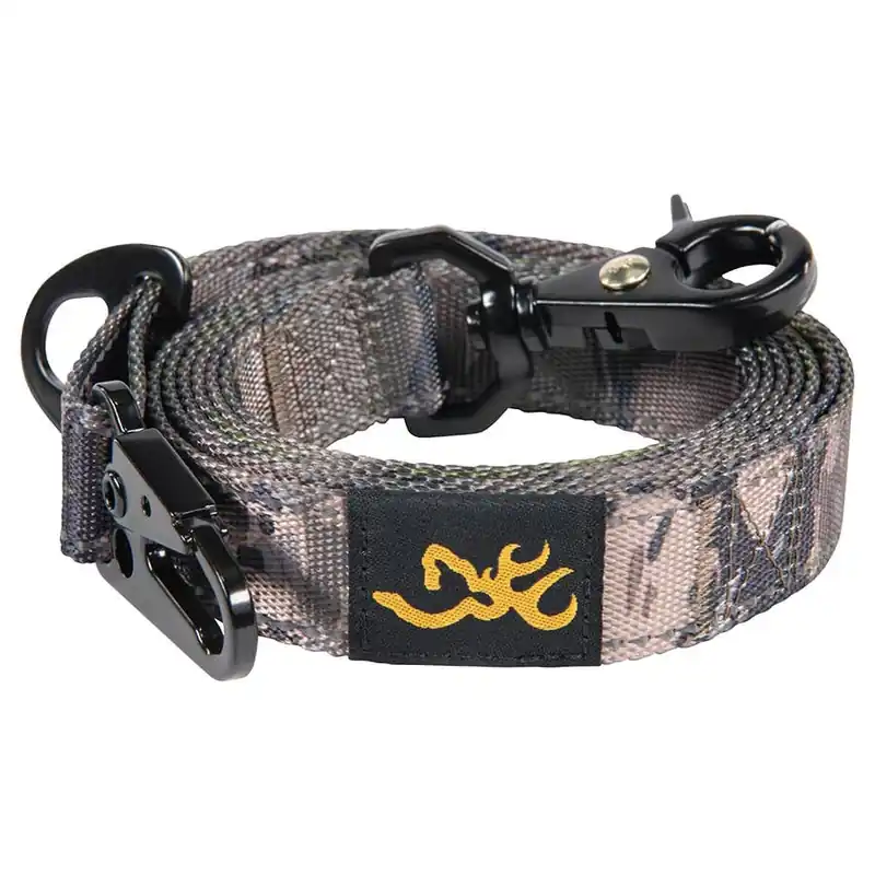 Browning Classic Camo Webbing Dog Leash