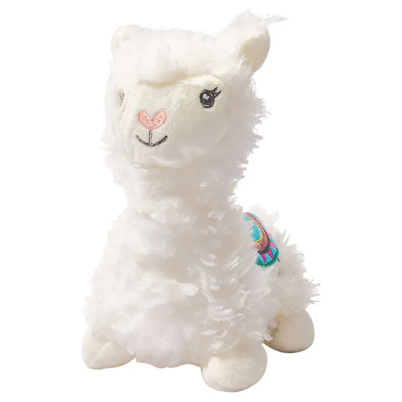 Main Street Pet Llama Plush Squeaky Dog Toy
