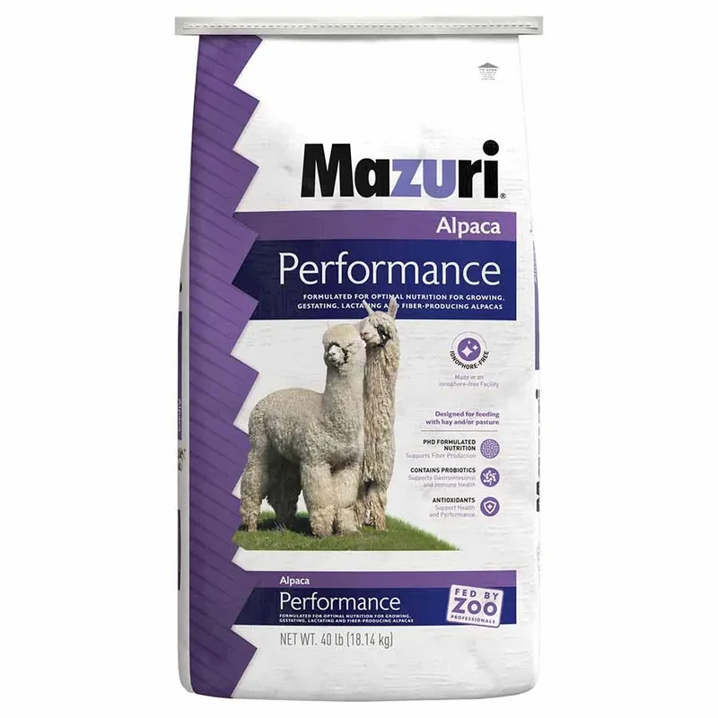 Mazuri Alpaca Performance Feed