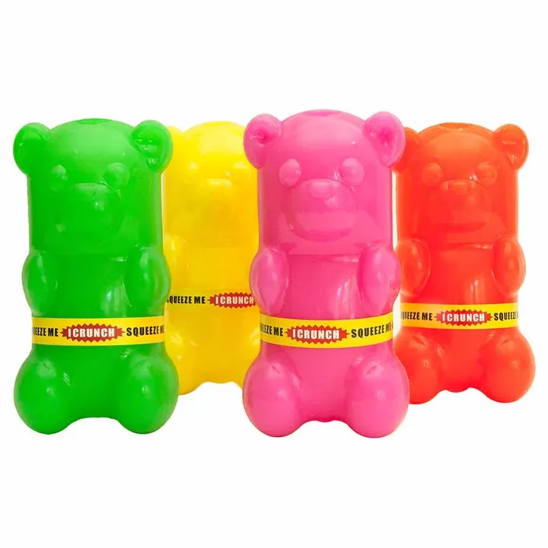 Ruff Dawg Gummy Bear Crunch Dog Toy