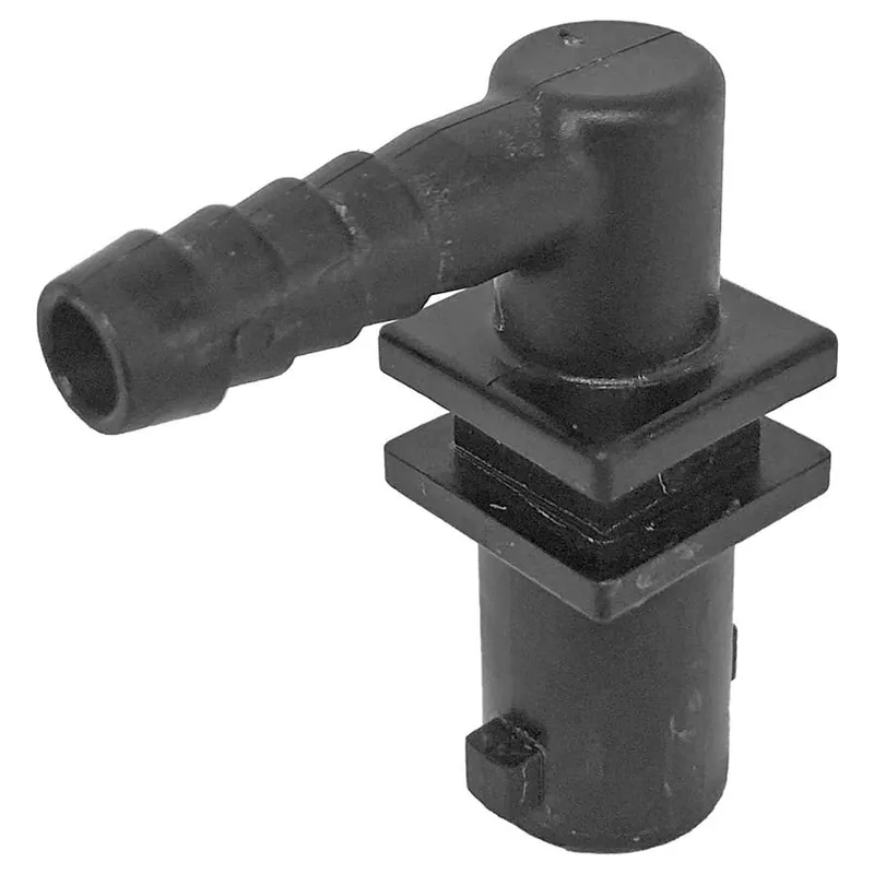 Fimco Nozzle Body Elbow Hose Barb with Quick Connect