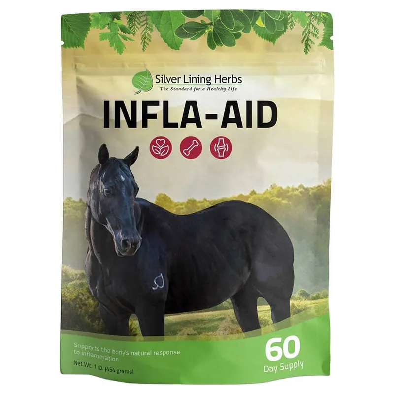 Silver Lining Herbs Infla-Aid Horse Supplement