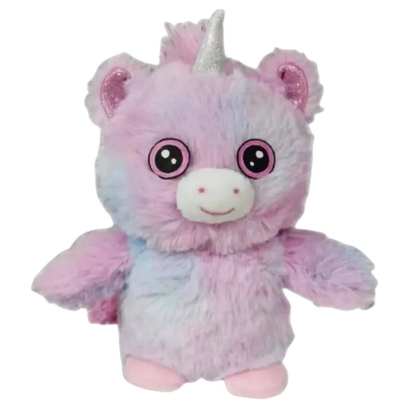 Steel Dog Big Eyed Unicorn Plush Dog Toy