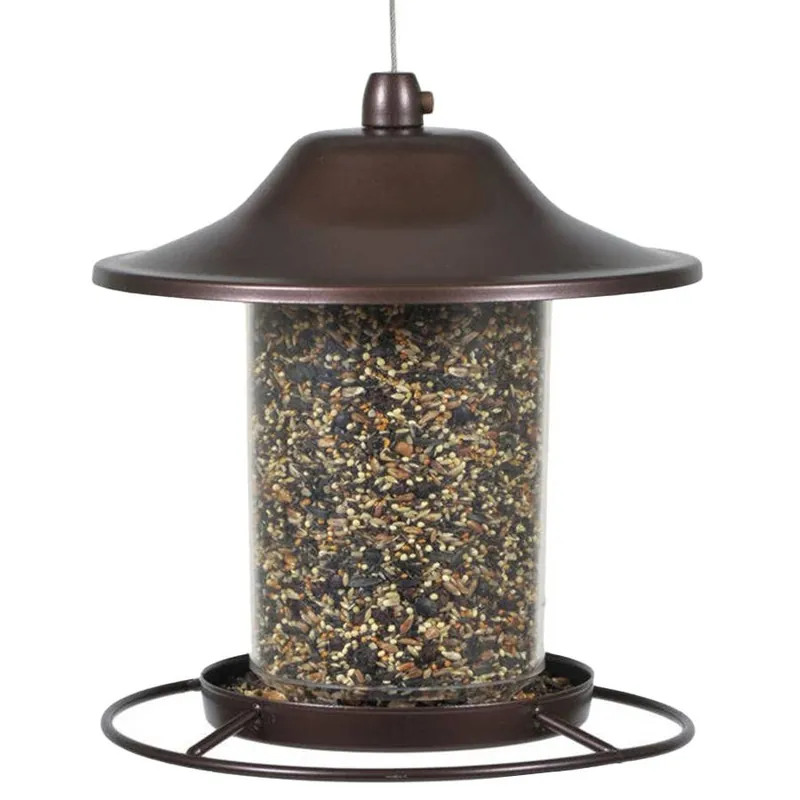 Perky-Pet Bronze Panorama Wild Bird Feeder