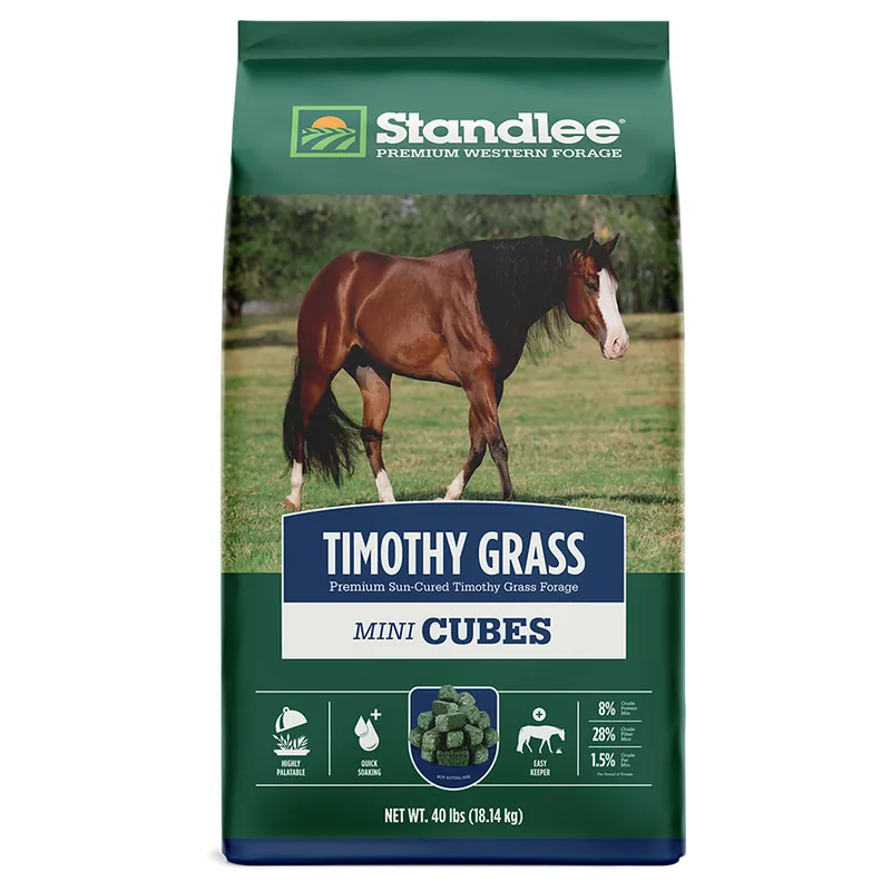 Standlee Timothy Grass Mini Cubes Horse Food