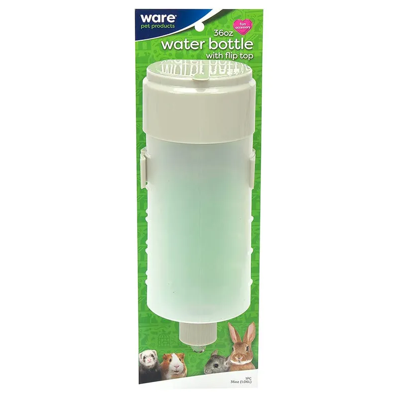 Ware Rabbit Water Bottle w/ Flip Top