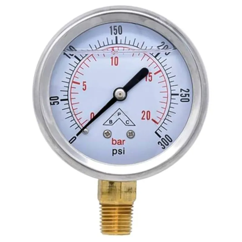 Buyers Products Silicone Filled Pressure Gauge