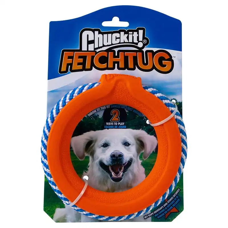 Chuckit! FetchTug 2-in-1 Ring Dog Toy