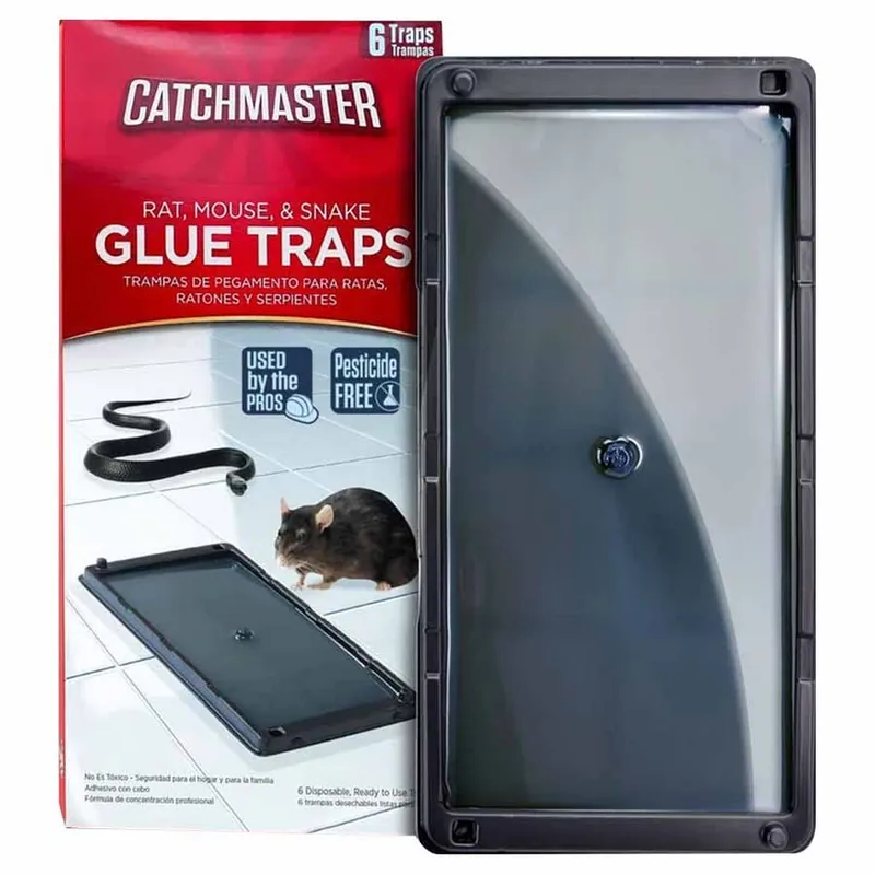 Catchmaster Rat, Mouse & Insect Glue Traps