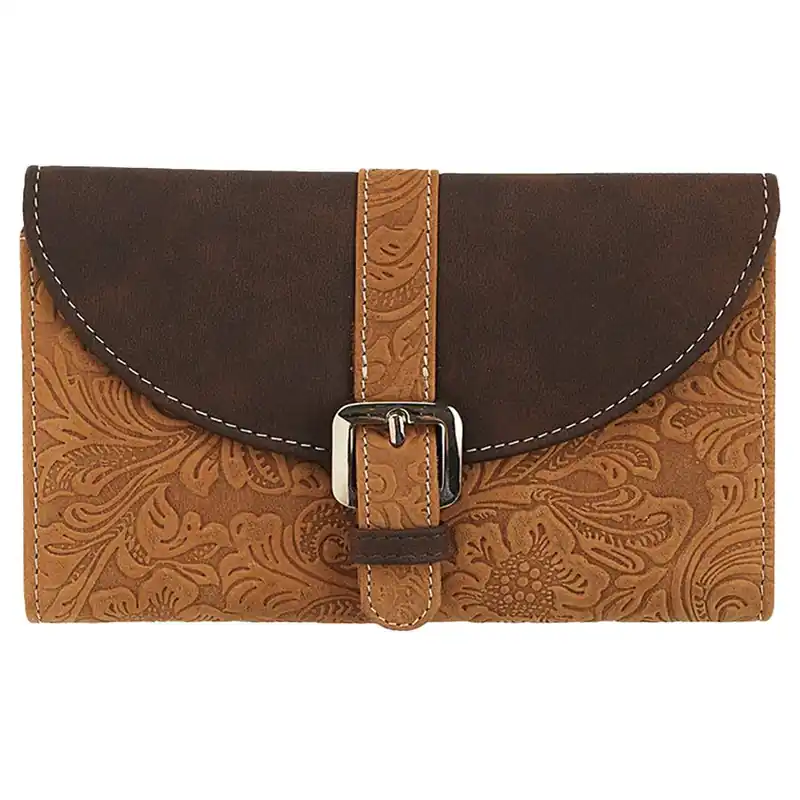 Nocona Women‘s Clara Embossed Magnetic Wallet