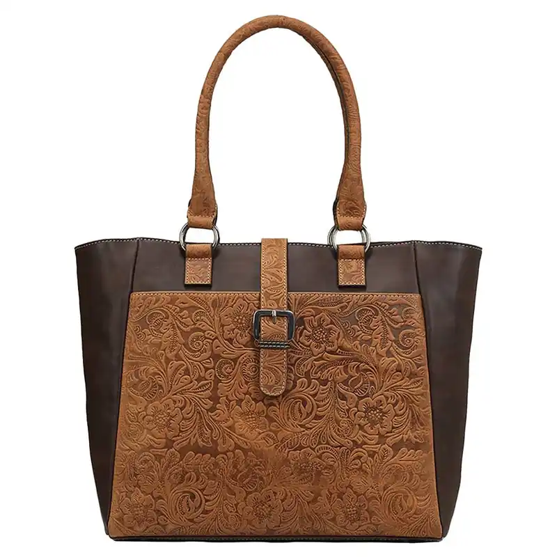 Nocona Women‘s Clara Large Concealed Carry Tote Handbag