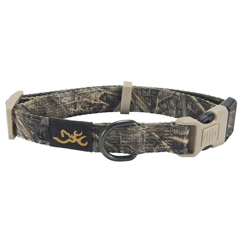 Browning Classic Webbing Camo Dog Collar