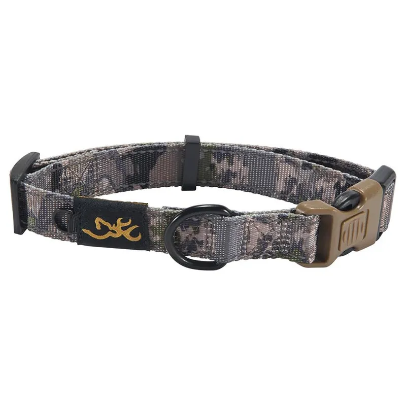Browning Classic Webbing Camo Dog Collar