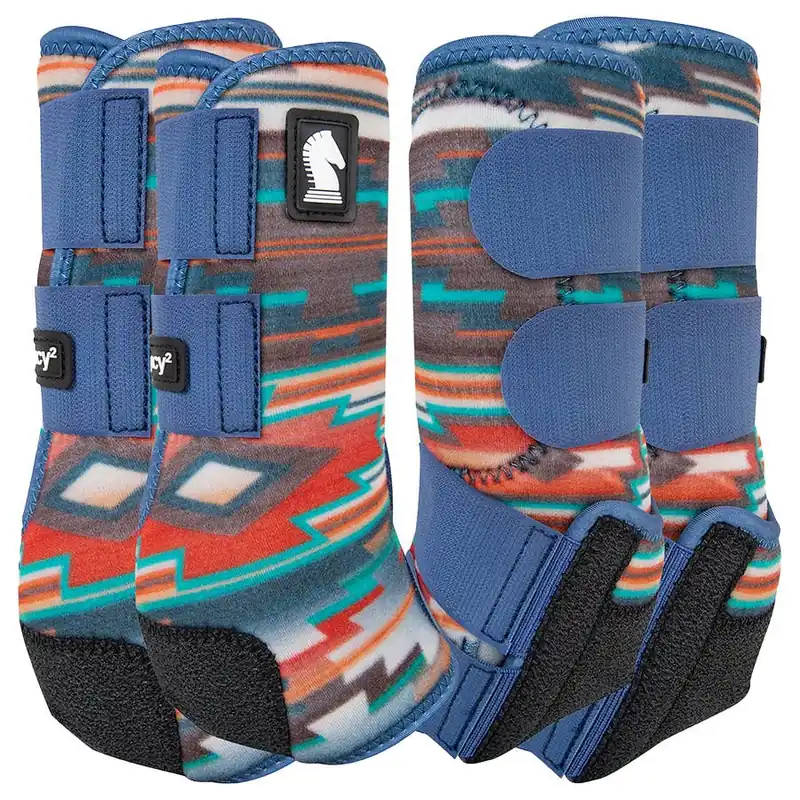 Classic Equine Legacy2 Front and Hind Support Boots