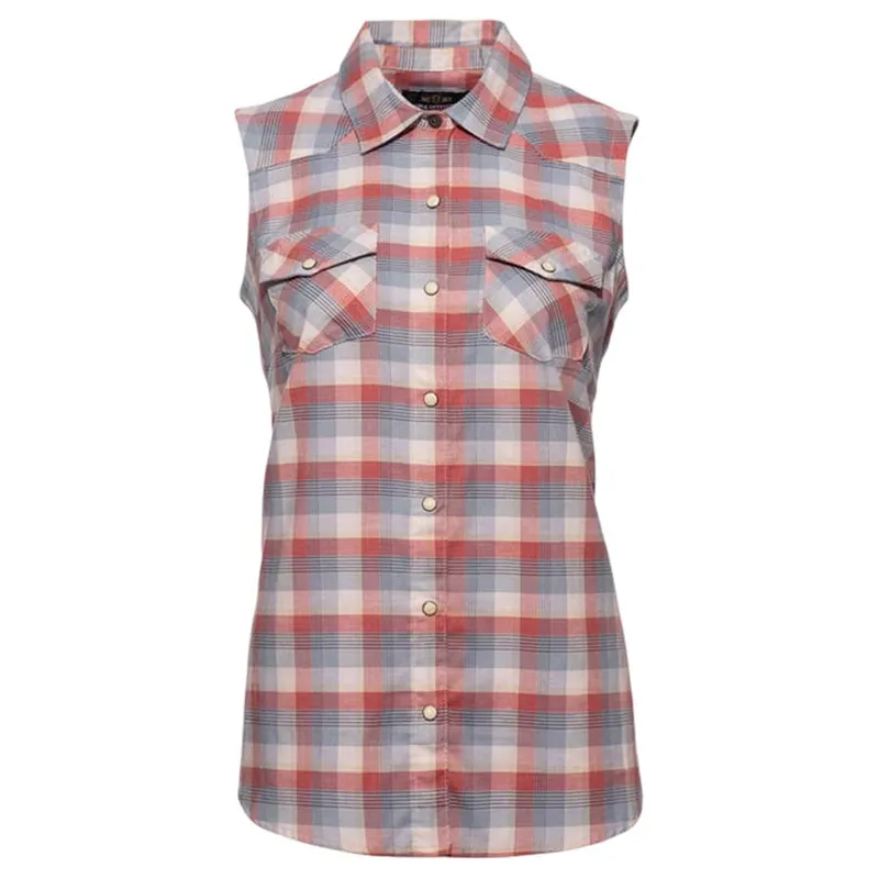 Noble Outfitters Women‘s FullFlexx Western Sleeveless Shirt