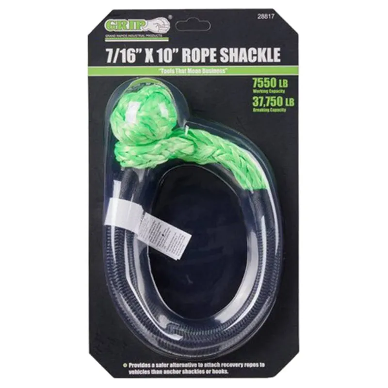 Grip On Tools 7/16" x 10" Rope Shackle