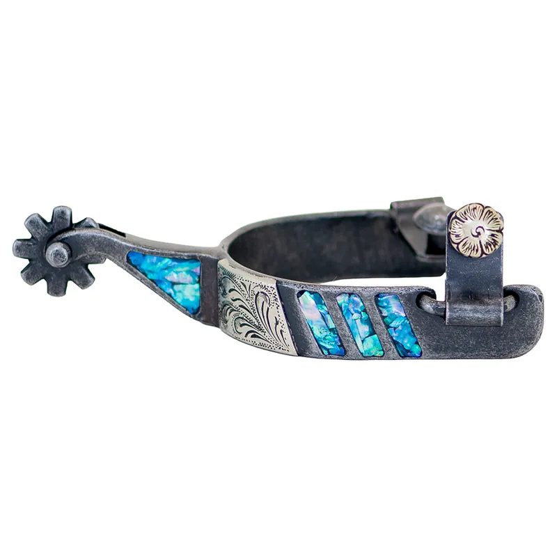 Partrade Turquoise Medium Cup Spurs