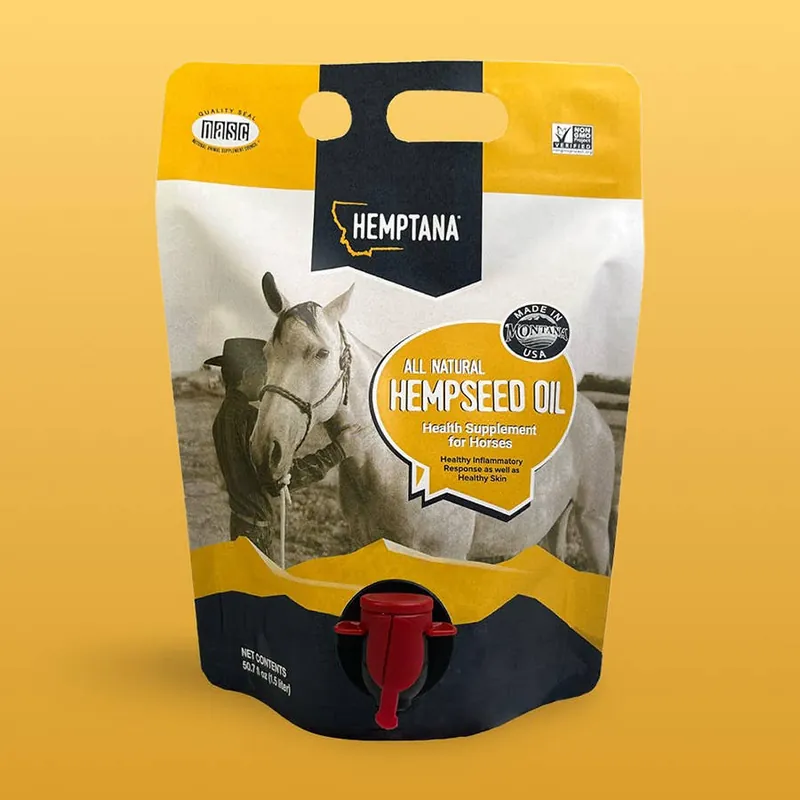 Hemptana Hempseed Oil Horses Health Supplement