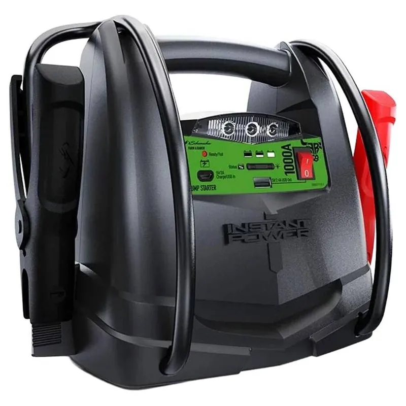 Schumacher Electric 1000 Peak Amp Lithium Ion Jump Starter and USB