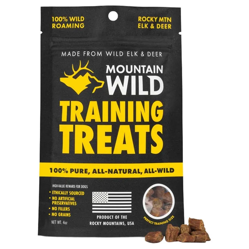 Mountain Wild ELK & Venison Dog Training Treats