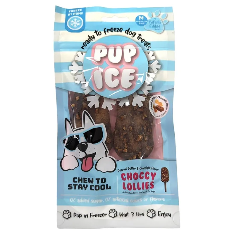 Pup Ice Choccy Lollies Dog Chew Treat
