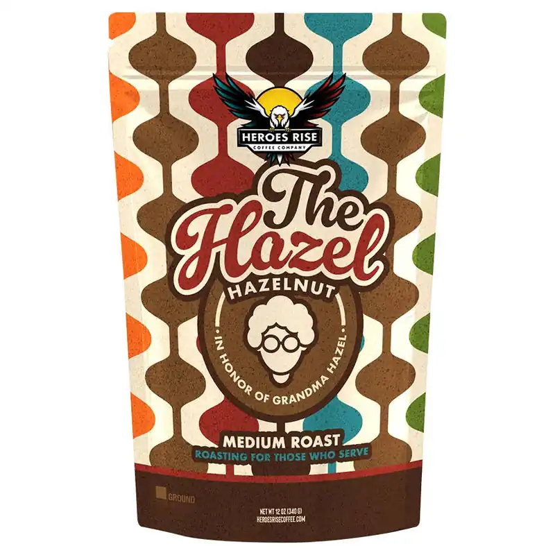 Heroes Rise Coffee Company Hazelnut Roast Ground Coffee