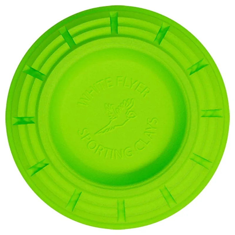 White Flyer Pitch All Green Sporting Clayes