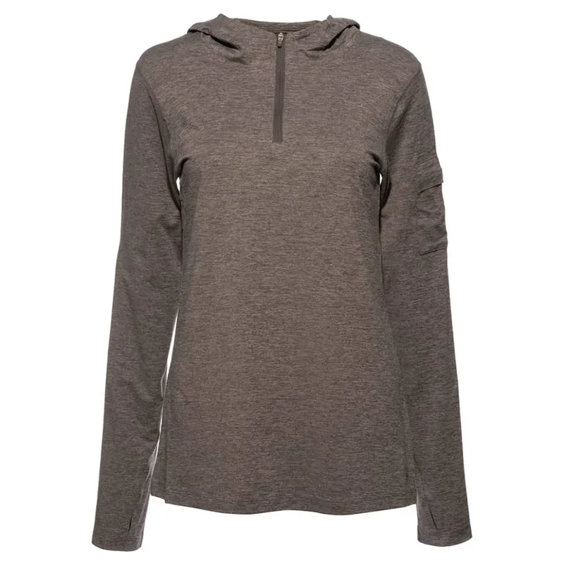 Noble Outfitters Women‘s Cool Flow Hooded 1/4 Zip Sun Sweatshirt